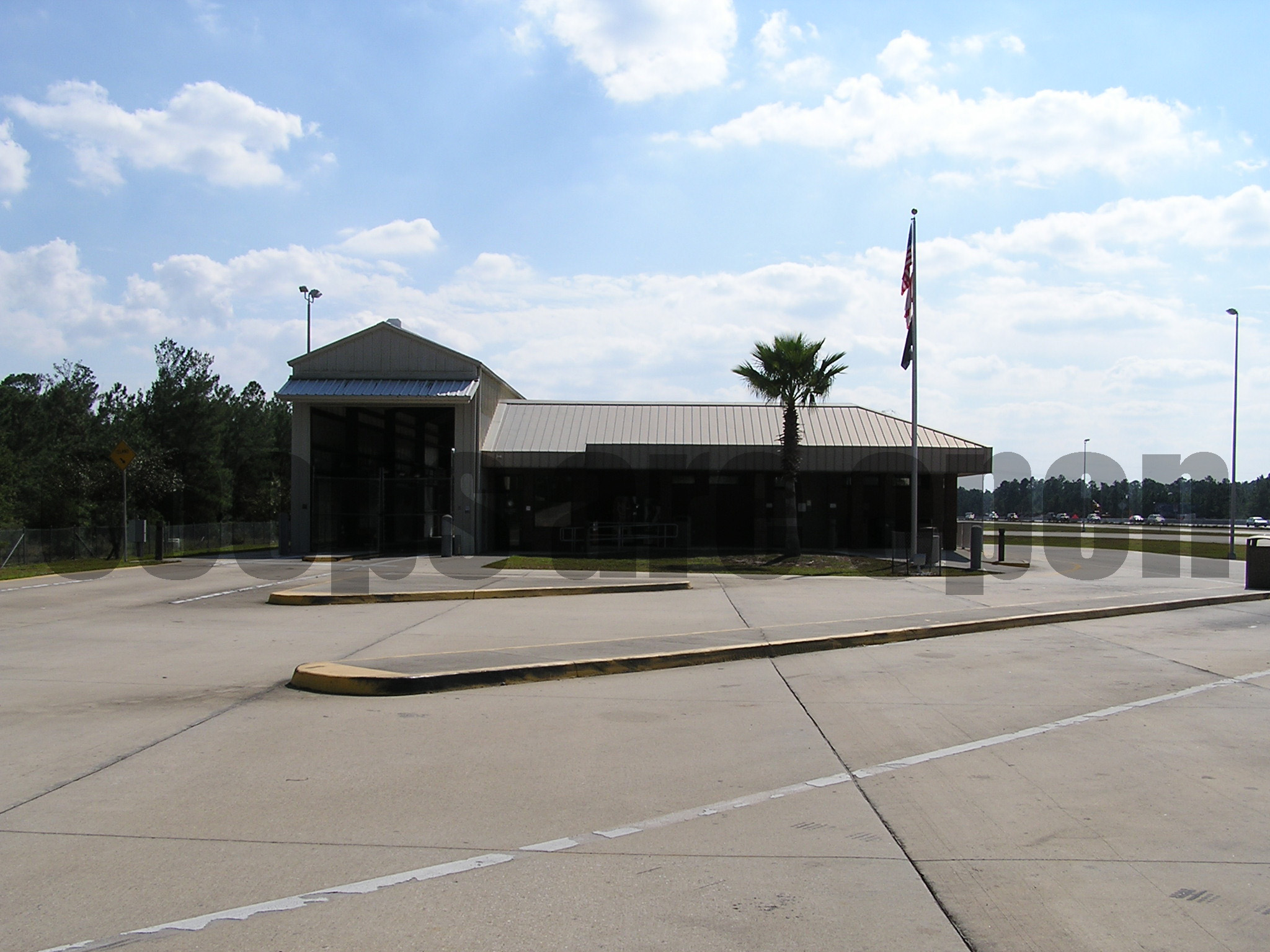Flagler Beach Palm Coast Florida Weigh Station Truck Scale Picture 
