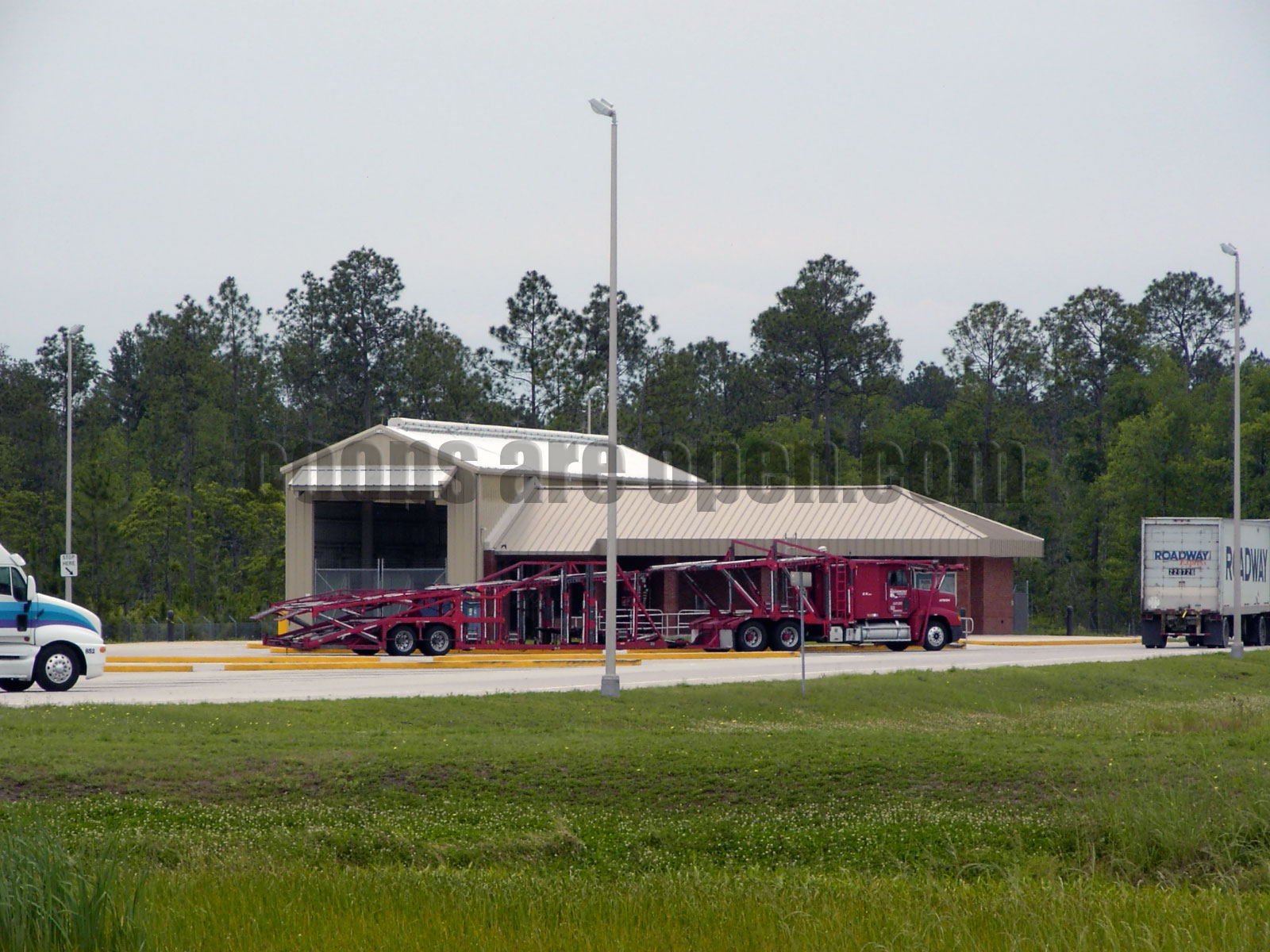 Yulee Jacksonville north Florida Weigh Station Truck Scale Picture 