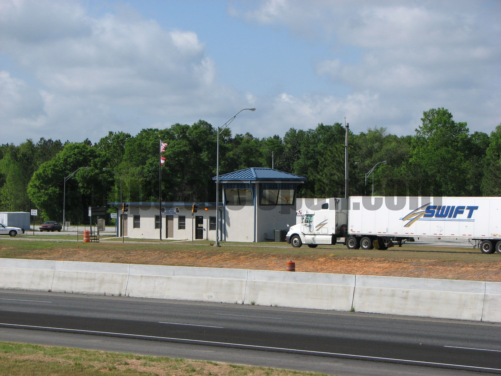  Valdosta Georgia Weigh Station Truck Scale Picture 