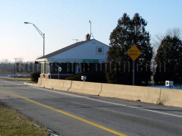 Fowlerville  Michigan Weigh Station Truck Scale Picture 