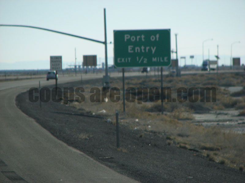 Wendover  Utah Weigh Station Truck Scale Picture 