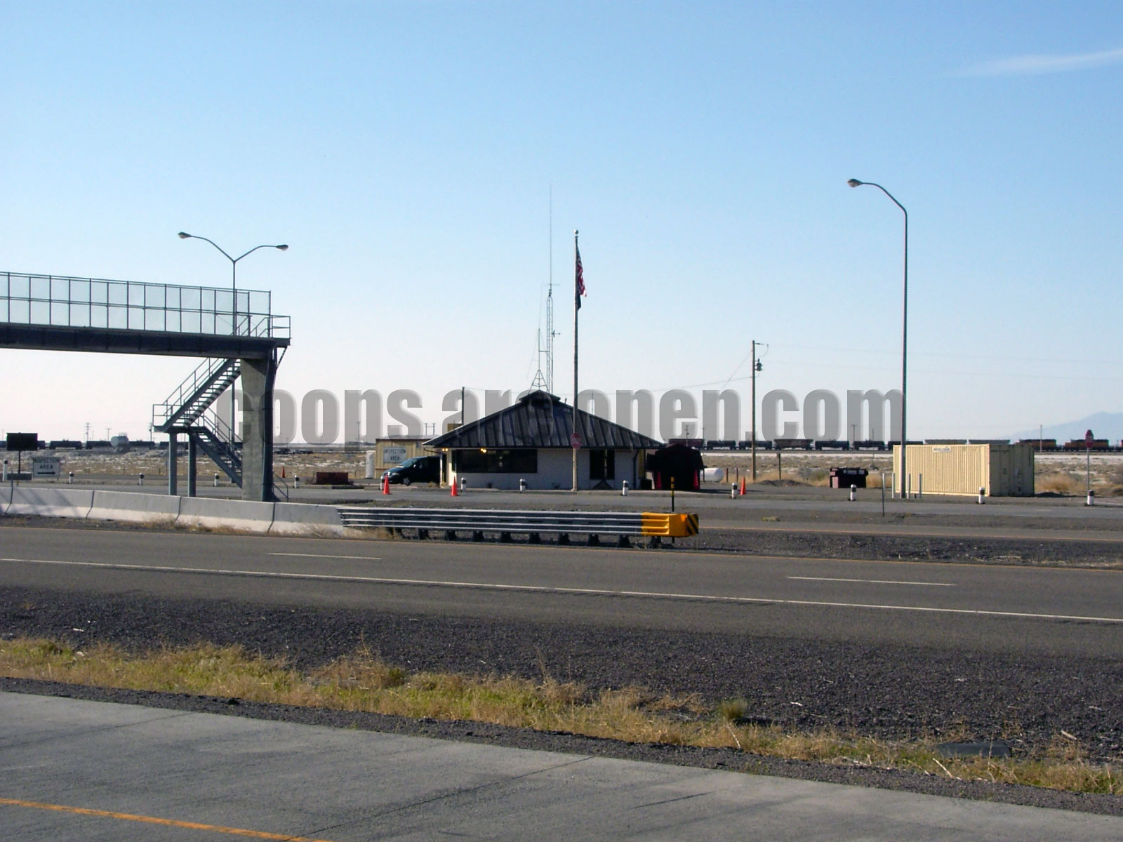 Wendover  Utah Weigh Station Truck Scale Picture 